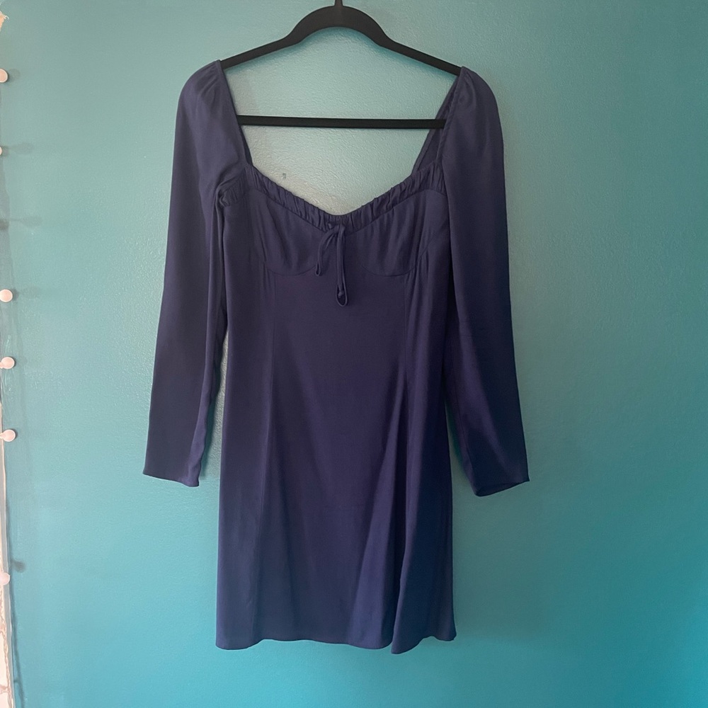 Reformation long sleeve dress sz 4